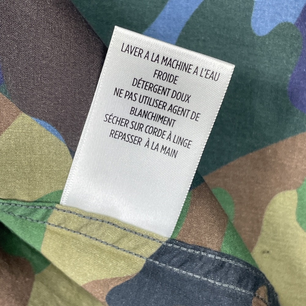 Robert Graham "Darylmania" Rare Limited Edition Shirt Mens L Embroidered Camo - Picture 9 of 10